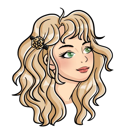 Hair accessories for curly hair | MC Davidian handmade luxury clips